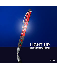 Promotional Pens: Aerostar® Illuminated Stylus Pen